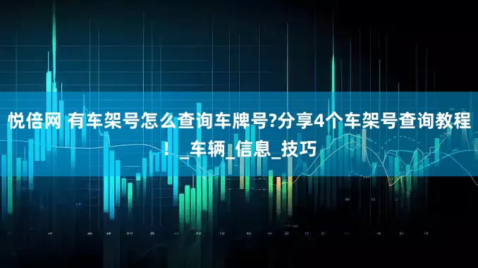 悦倍网 有车架号怎么查询车牌号?分享4个车架号查询教程！_车辆_信息_技巧